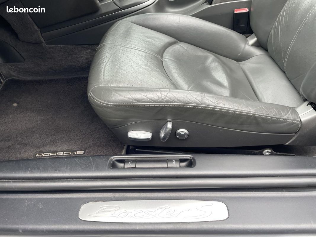 PORSCHE BOXSTER S 3.2i 280 CH TYPE 987 CABRIOLET BVM6-PACK CHRONO-BOSE-GARANTIE 12 MOIS- (image 13)