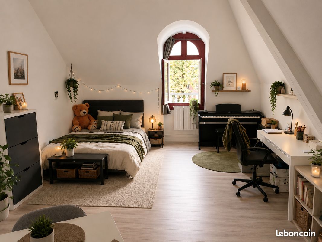 Appartement 1 pièce 39 m² · à Amiens · 39 m² · 520 €/mois