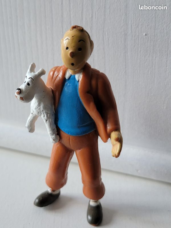 Figurine Tintin Et Milou - 19 Cm, En PVC. Un Classique De La BD En Figurine De Collection, Neuve Sous Emballage D'origine. Livraison Gratuite !
