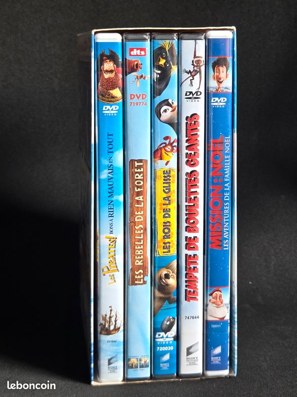 Coffret 5 DVD d'animation (image 2)