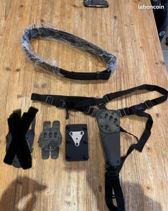 Lot d accessoires tactiques :molle et holster g code rti (image 9)