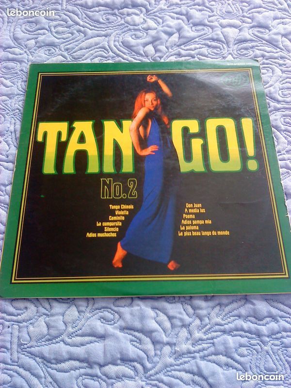 Disque 33 tours tangos n°2 (image 1)