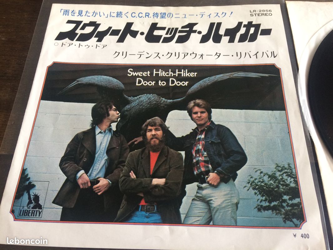 Creedence Clearwater Revival Sweet Hitch Hiker 45t Japon (image 2)