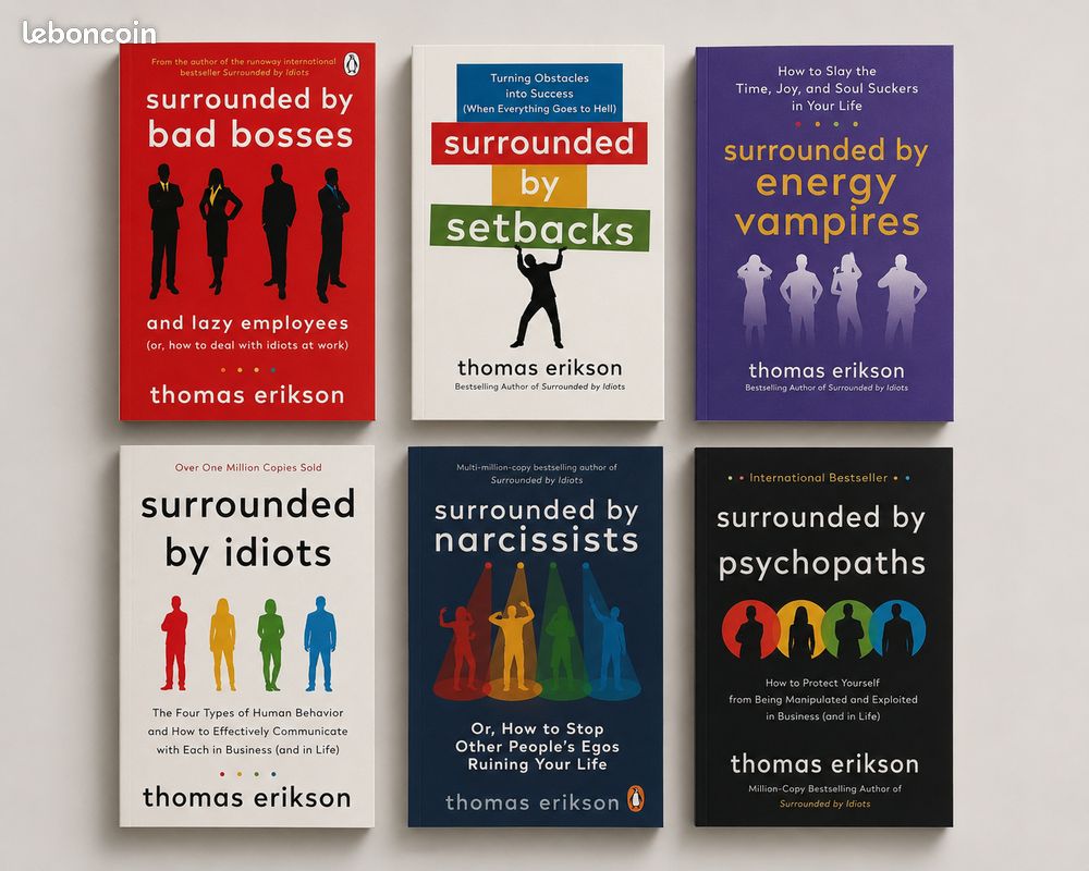 Surrounded by.. 6 Book Bundle: People Problems & Workplace Psychology Collection (Paperback) (image 1)