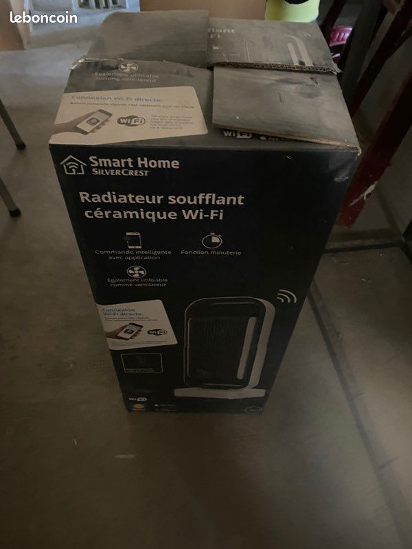 Radiateur soufflant céramique Wifi (image 1)