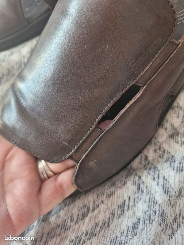 Superbes sandales cuir et confort (image 4)