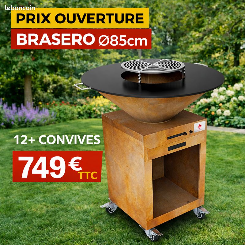 Brasero Corten Extérieur (image 3)