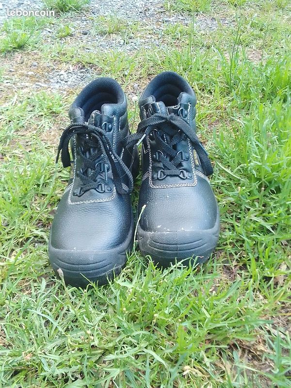 Chaussures de sécurité noires 38 (image 2)