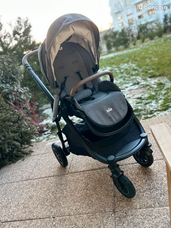 Poussette DUO Versatrax Laurel + I-Snug 2 Shale JOIE, Vente en