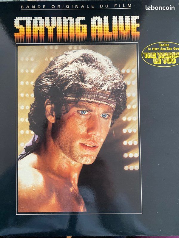 Vinyle 33 tours B.O. Du film STAYING ALIVE (image 1)