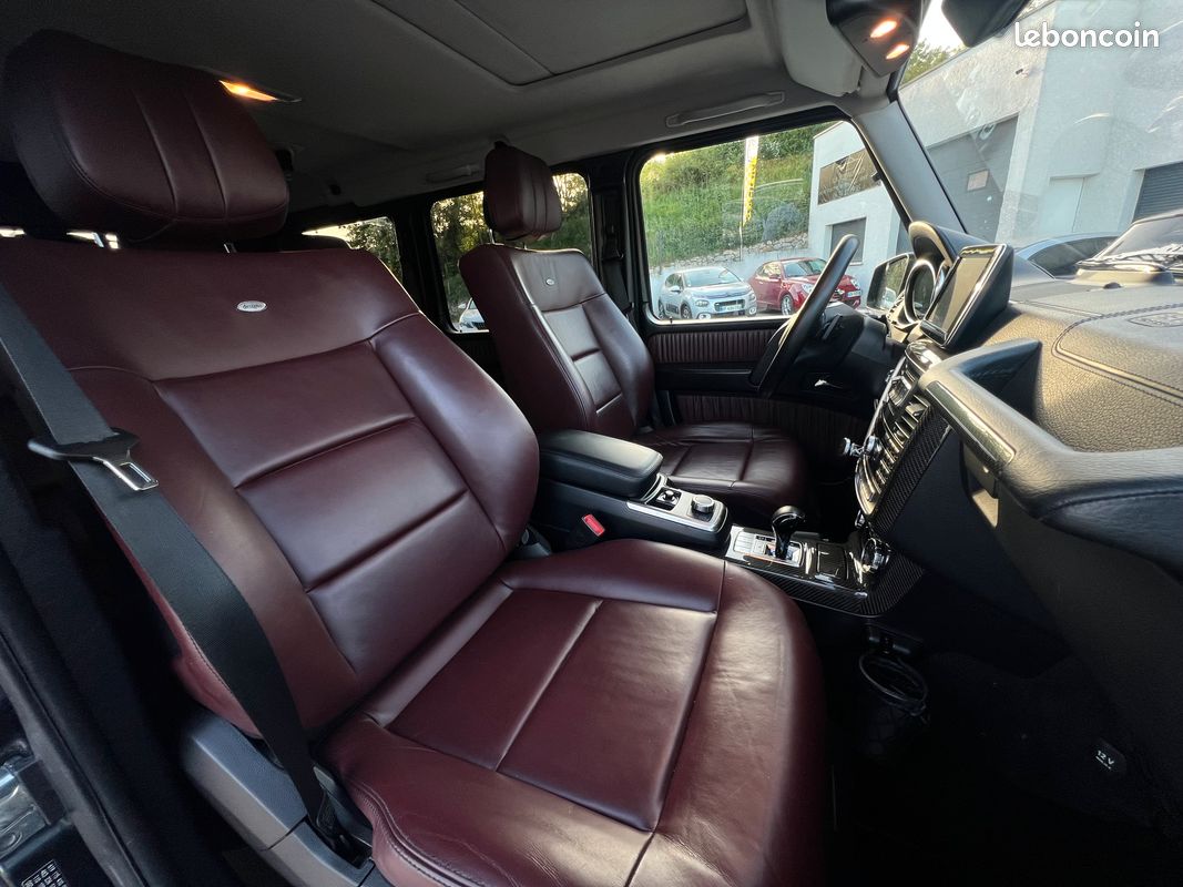 Magnifique MERCEDES CLASSE G V8 / Designo Noir Mat / Pack Carbon / Configuration AMG / TOIT OUVRANT (image 4)