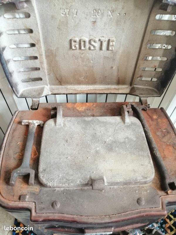 Poële mixte bois charbon COSTE Héliane (image 2)