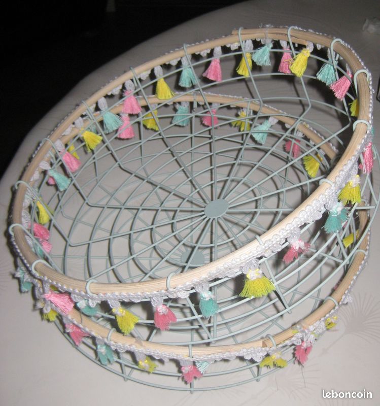 Plateaux décoratifs & porte alliance pour mariage chti7859 (image 2)