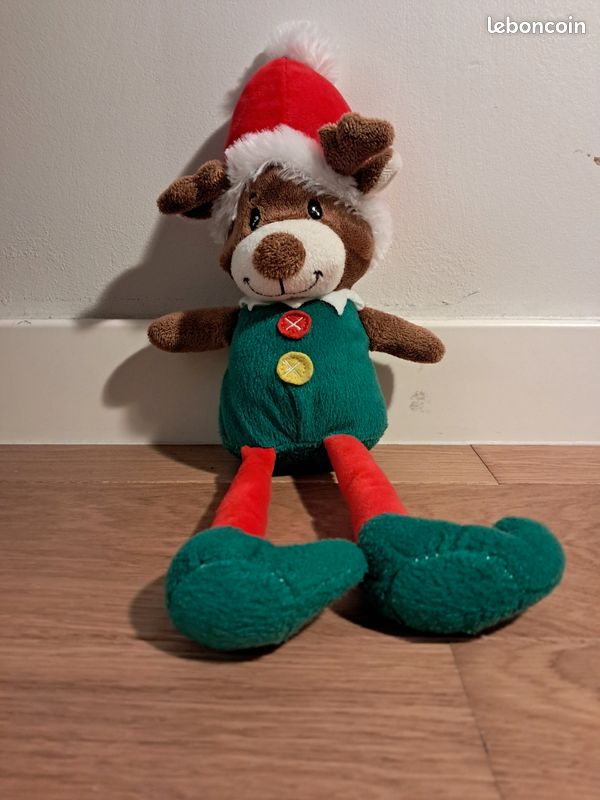 Doudou renne de noel (image 1)