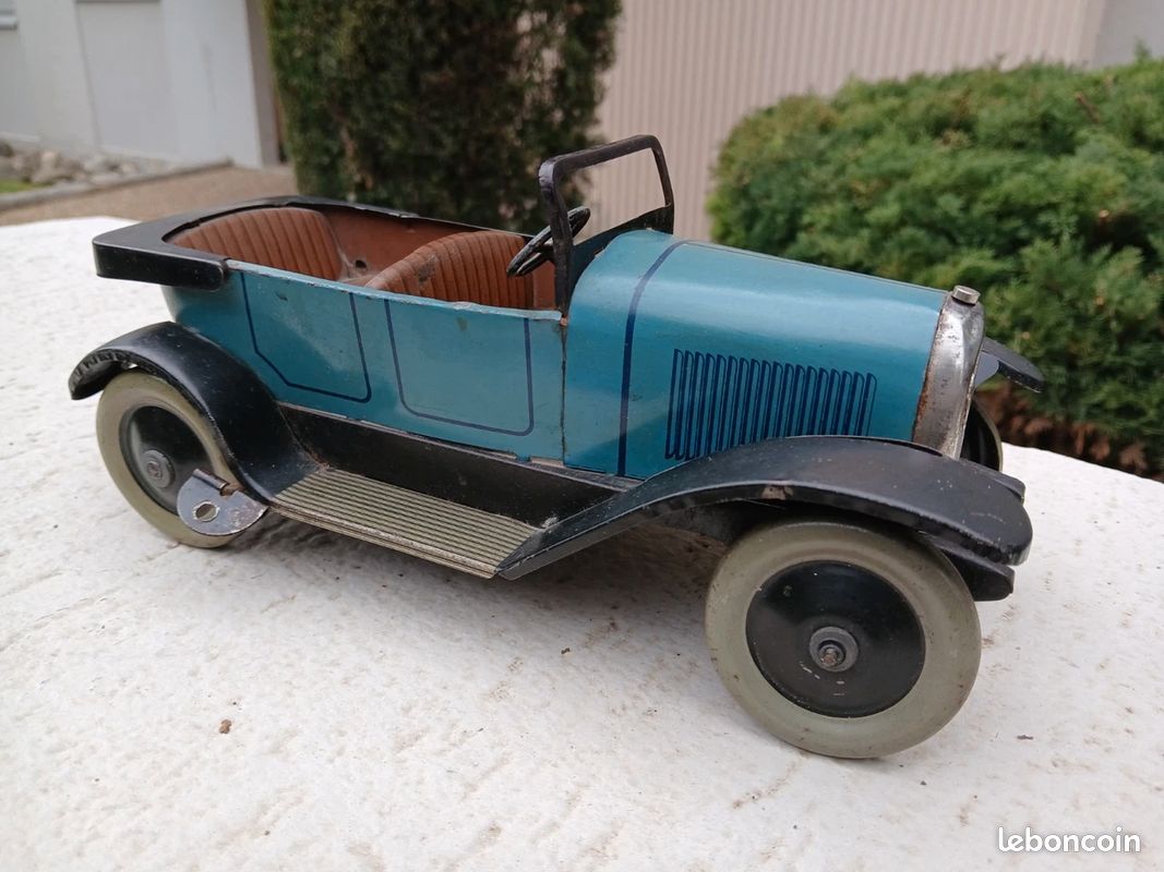 Roue En Tôle 110mm Pour Jouet Ancien – Type Citroën, JEP, CIJ, CR