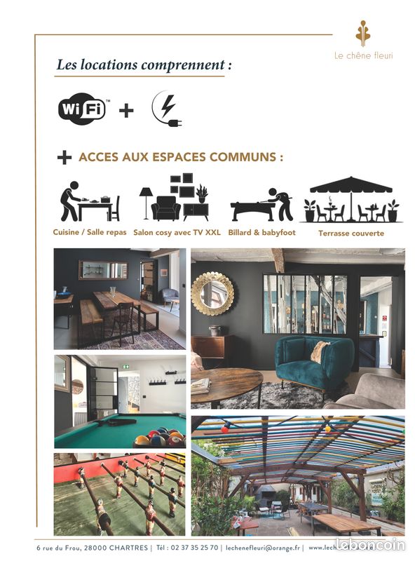 Appartement meublé T2bis dans petite résidence conviviale avec espaces communs (image 3)