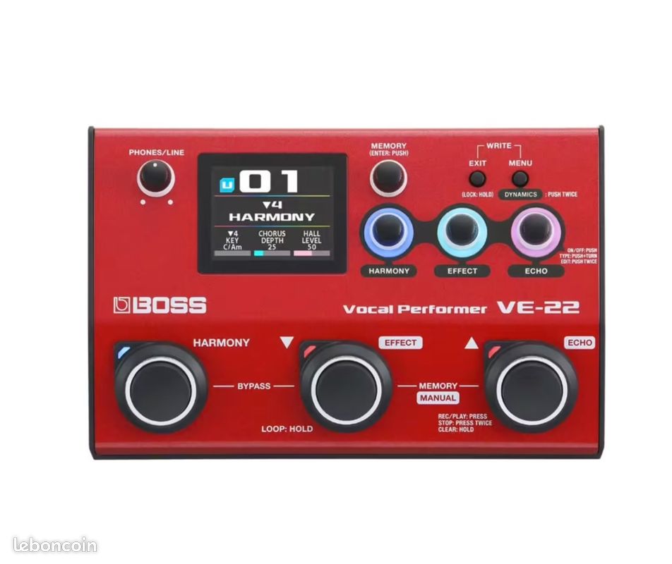 Boss VE-22 Vocal Performer ( J'en ai deux ) (image 1)