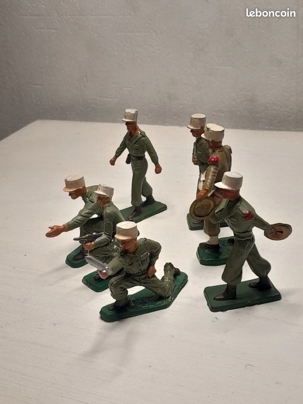 Lot De Figurines STARLUX Soldats WW2 – Légionnaires, Allemands, Américains – Collection