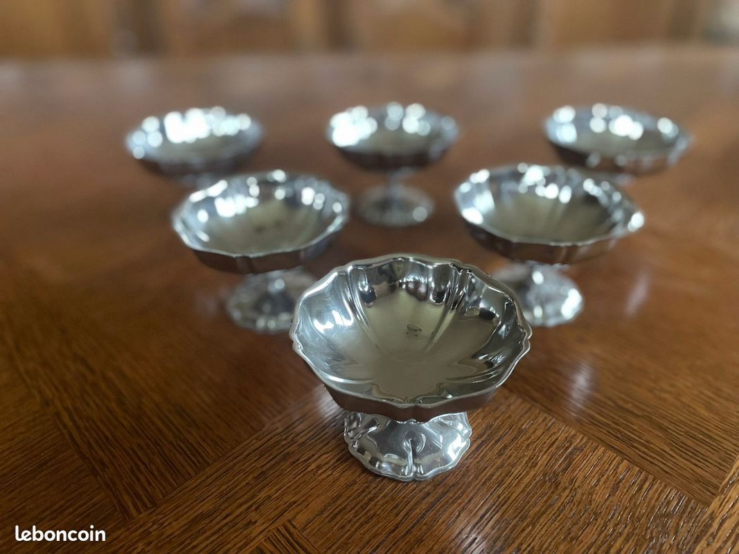 Coupe à Glace Lot De 6 Coupes à Glace Vintage - Ressourcerie