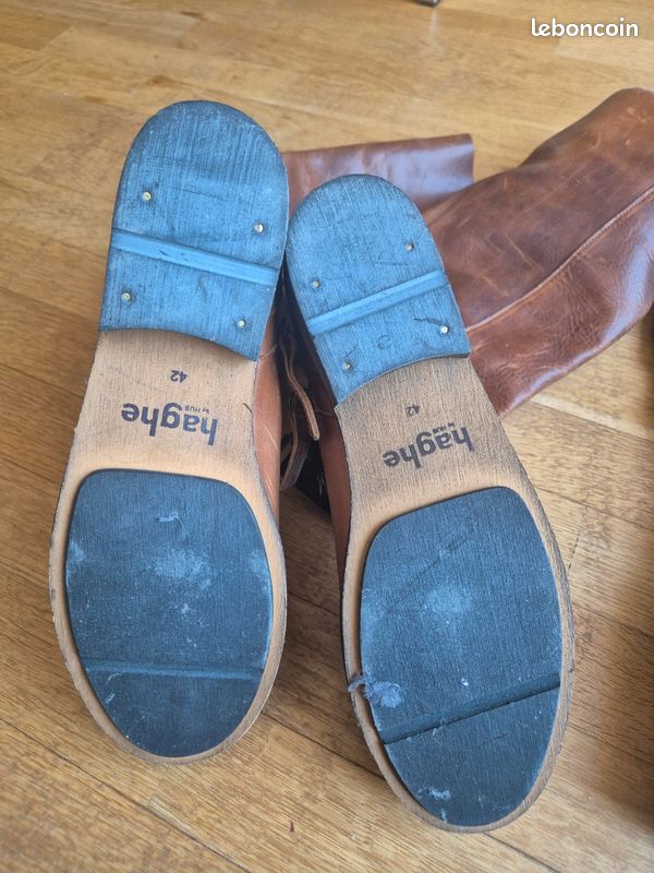 Bottes cuir Haghe (image 2)