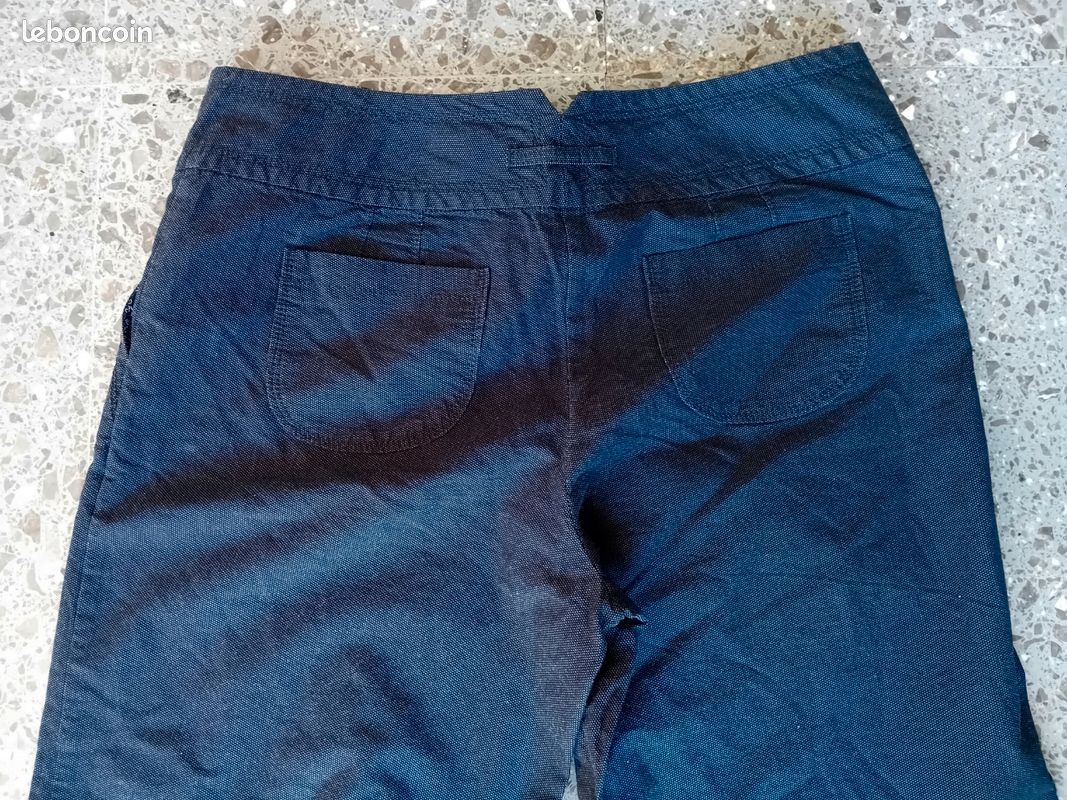 Jean CHATTAWAK Femme - Taille 40 - Gris - Coupe Chino - Parfait état