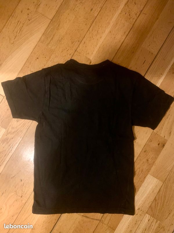 T-shirt noir motif manga One-Pièce taille 12-14 ans (image 2)