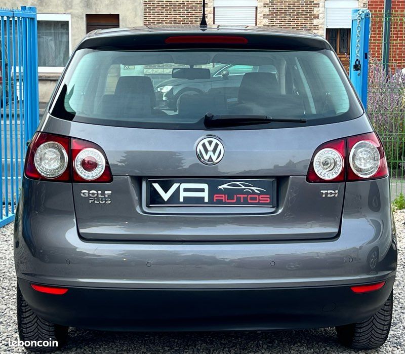 VOLKSWAGEN GOLF V PLUS 1.9 TDI 105 CH DSG6 BOÎTE AUTO / Clim / CarPlay / GPS / Jante / Régulateur / Carnet Complet VW / GARANTIE (image 9)