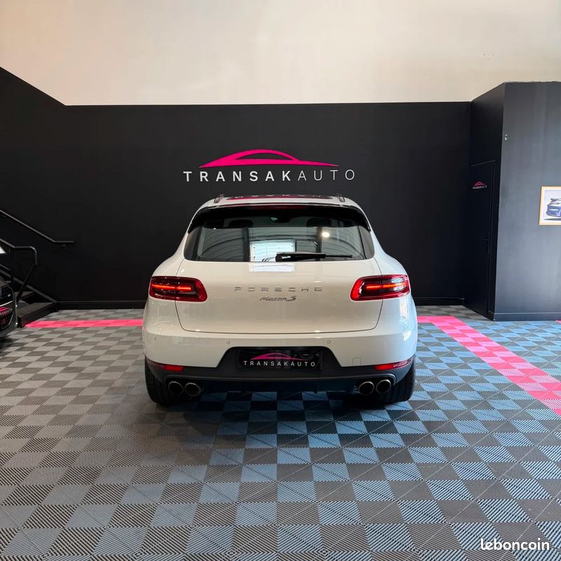 PORSCHE MACAN 3.0 V6 340 ch S PDK / TOIT OUVRANT / CAMERA DE RECUL / CUIR ETENDU (image 6)