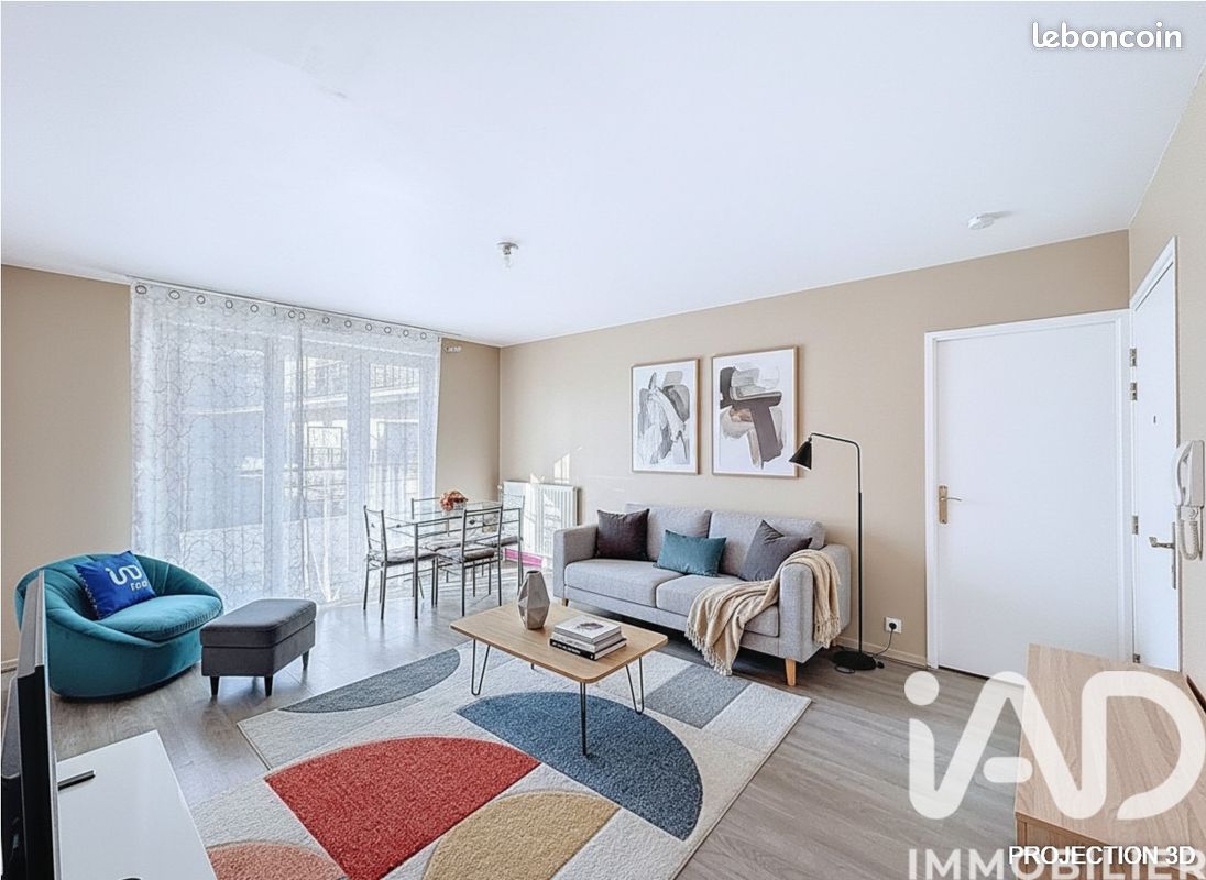 Appartement 3 pièces 58 m² · à Meaux · 58 m² · 189 000 €