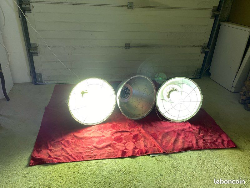3 lampes industrielles allogène de 400w (image 2)