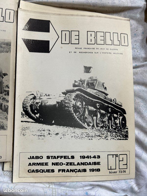 Collection de DE BELLO revue française, de jeux, de guerre et de la recherche sur l’histoire militaire (image 3)
