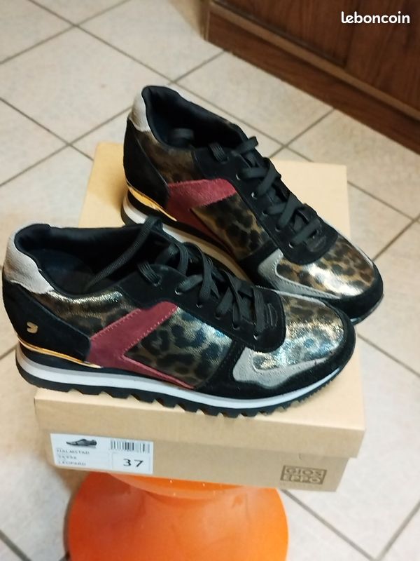 Sneakers Gioseppo Halmstad Basket Neuves Gioseppo Halmstad Léopard