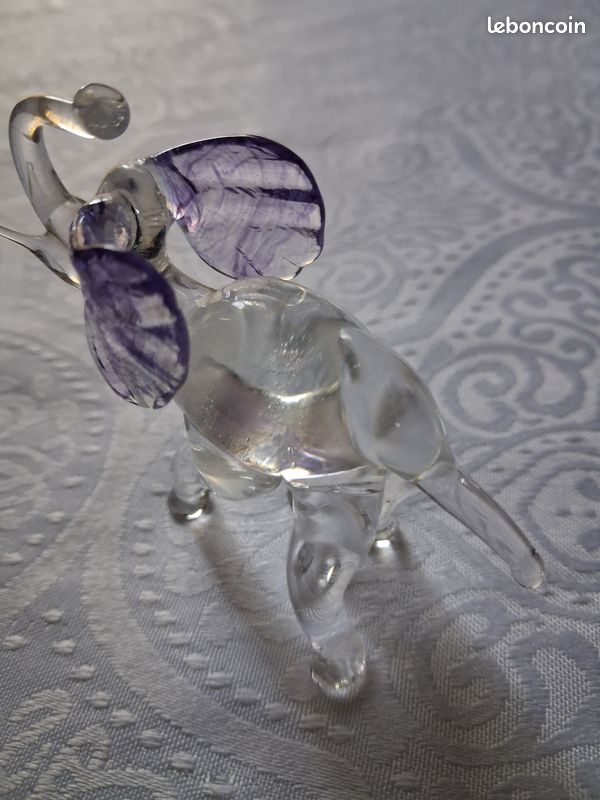 Éléphant verre (image 2)