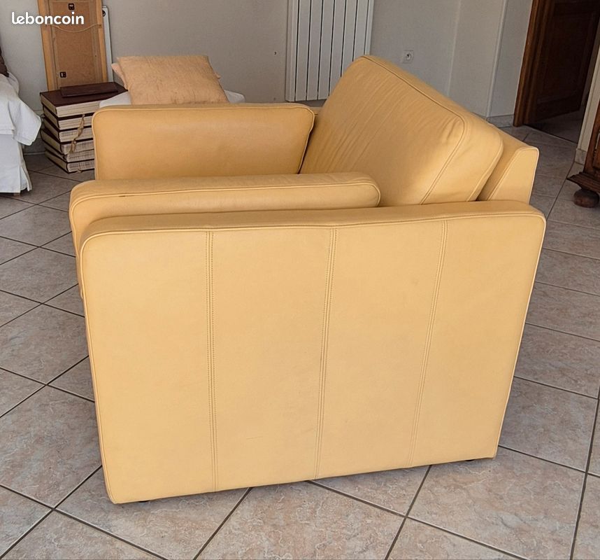 Fauteuil en cuir (image 2)