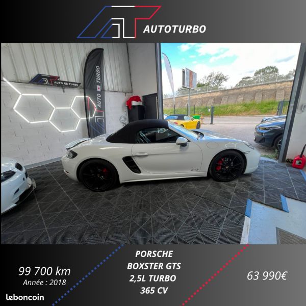 Porsche 718 BOXSTER (982) 2.5 365CH GTS PDK EURO6 (image 3)