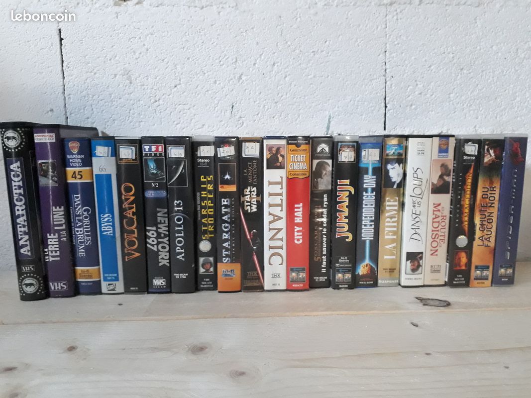 Cassettes VHS à l'unité (préenregistrées) (image 2)