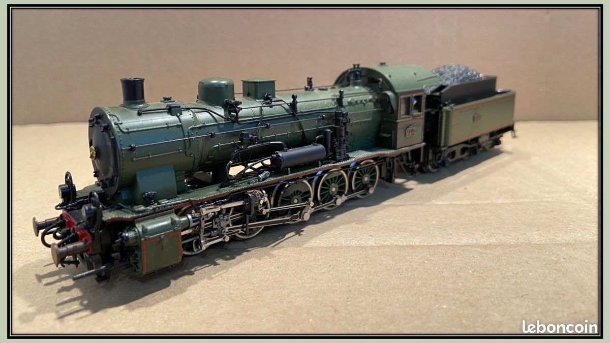Locomotive Vapeur Roco 04117 050 B 70 SNCF Digitale - Modélisme Ferroviaire D'occasion Vert