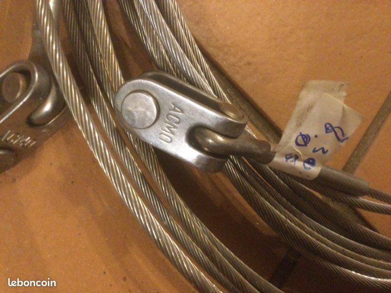 Paire haubans ACMO Diam 5 8,30 m (image 2)