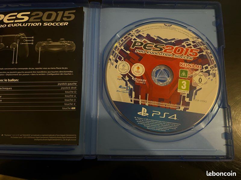 PES 2015 – Edition Day One – PS4 – Neuf Sous Blister – Jeu De Football FR