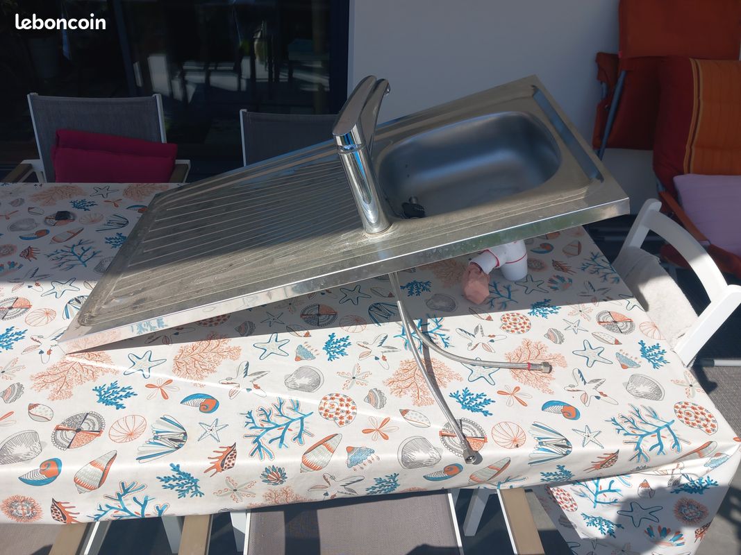 Evier inox (image 1)