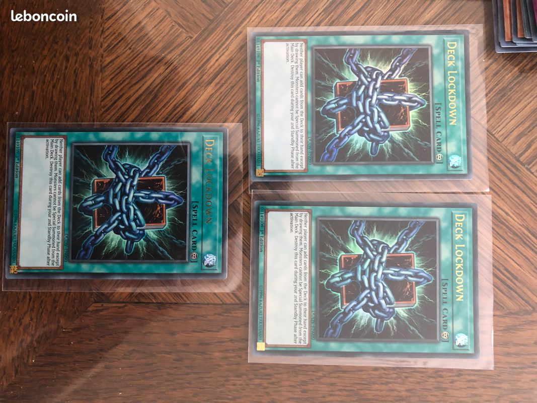 deck lockdown yugioh Deck Lockdown - LODT-EN060 Yugioh Trading Playing Card - Prelovedbargains Treasurentreats Luxury Boutique