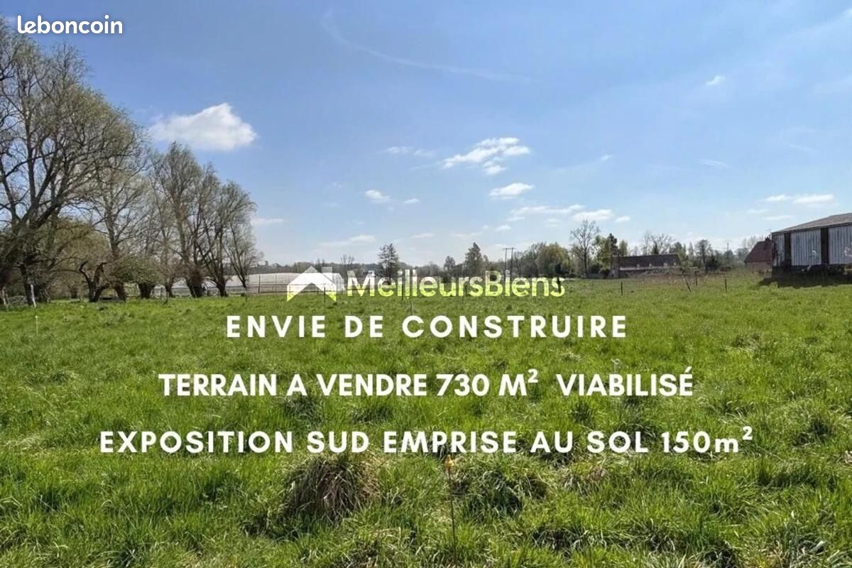 Terrain 730 m² Cobrieux · 176 500 €
