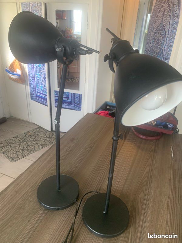 2 Lampes de bureau style industriel (image 2)