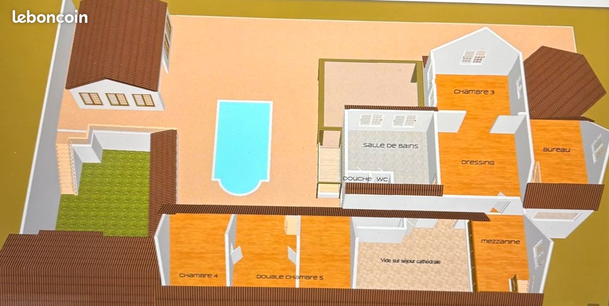 Propriété 17 pièces 549 m² (image 17)