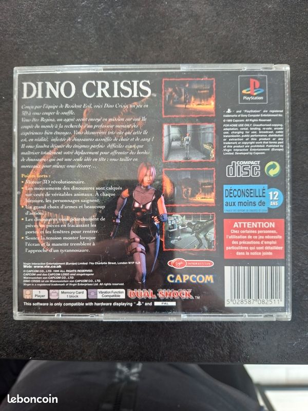A game Dino Crisis - PlayStation | PAL | PS1