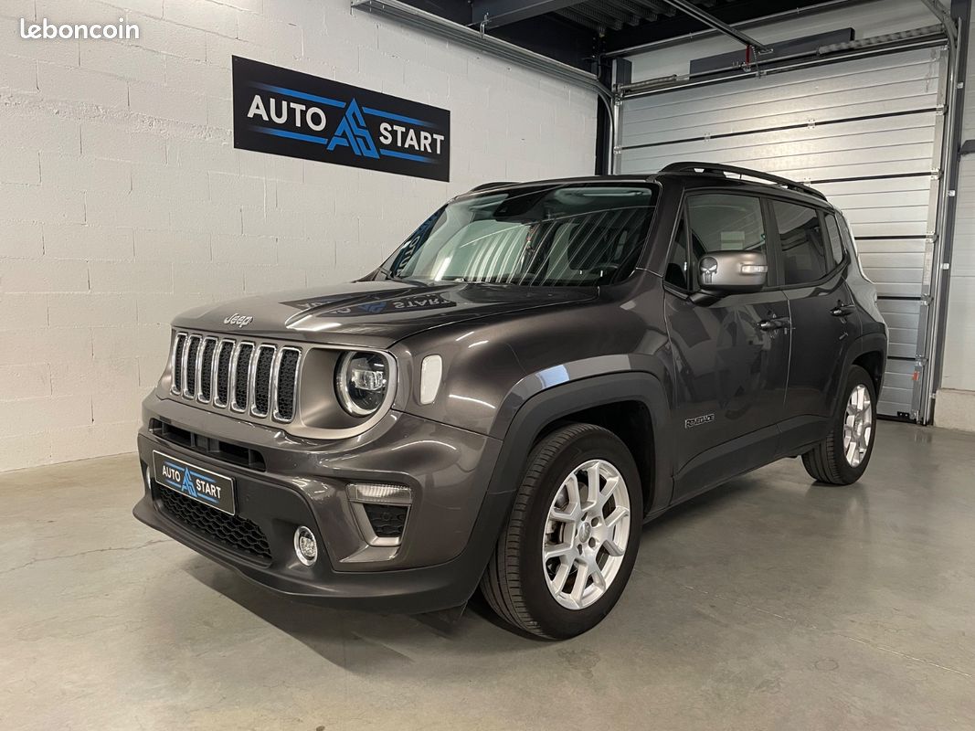 Jeep Renegade Limited FWD 150Cv/3EME MAIN/MOTEUR A CHAINE/CARPLAY/CAMERA DE RECUL/FEUX LED (image 1)