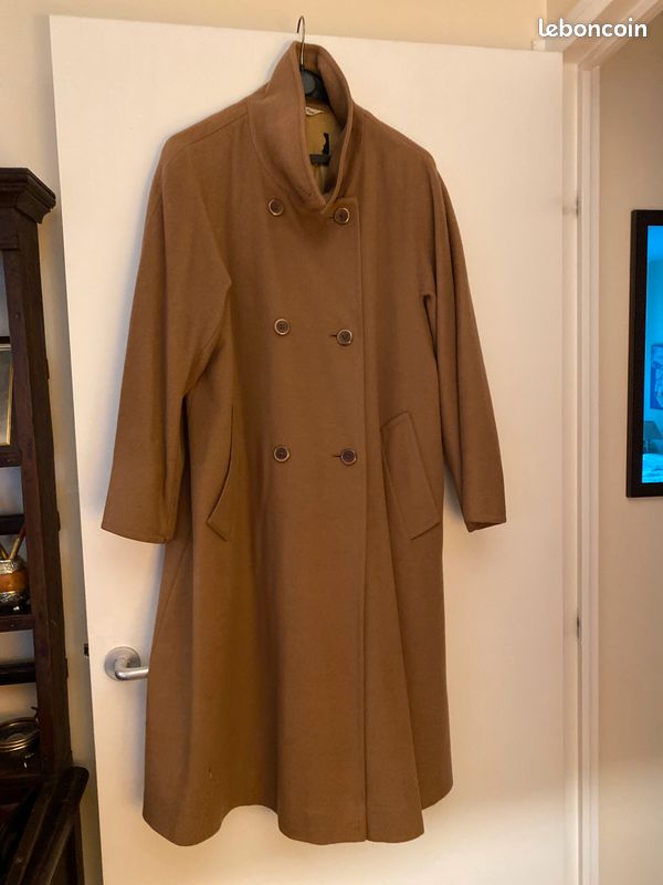 Manteau beige mi long (image 2)