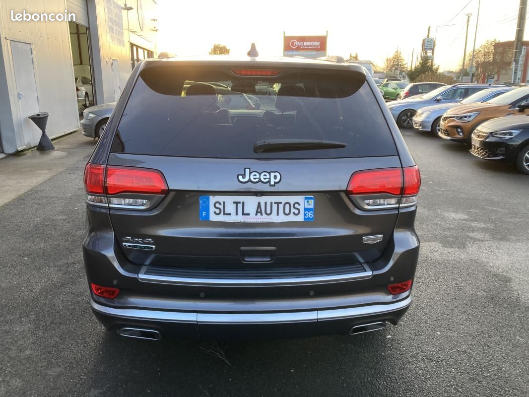 Jeep Grand Cherokee 3.0 CRD V6 4WD 250 CH PH2 BVA SUMMIT GARANTIE 6 MOIS / REPRISE POSSIBLE (image 6)