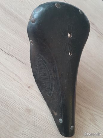 BELLE ANCIENNE SELLE De VELO ANCIENNE CUIR MOTOBECANE Pour Cycle Ancien 2 Roues Imgx500 2377