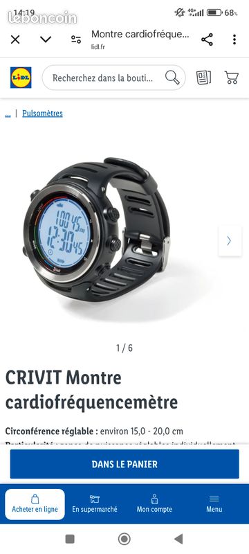 Montre Connectée Lidl Silvercrest Montre Crivit Notice Montre